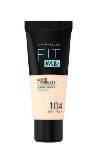 Face make up foundation Fit Me matte poreless foundation Fair Porcelain